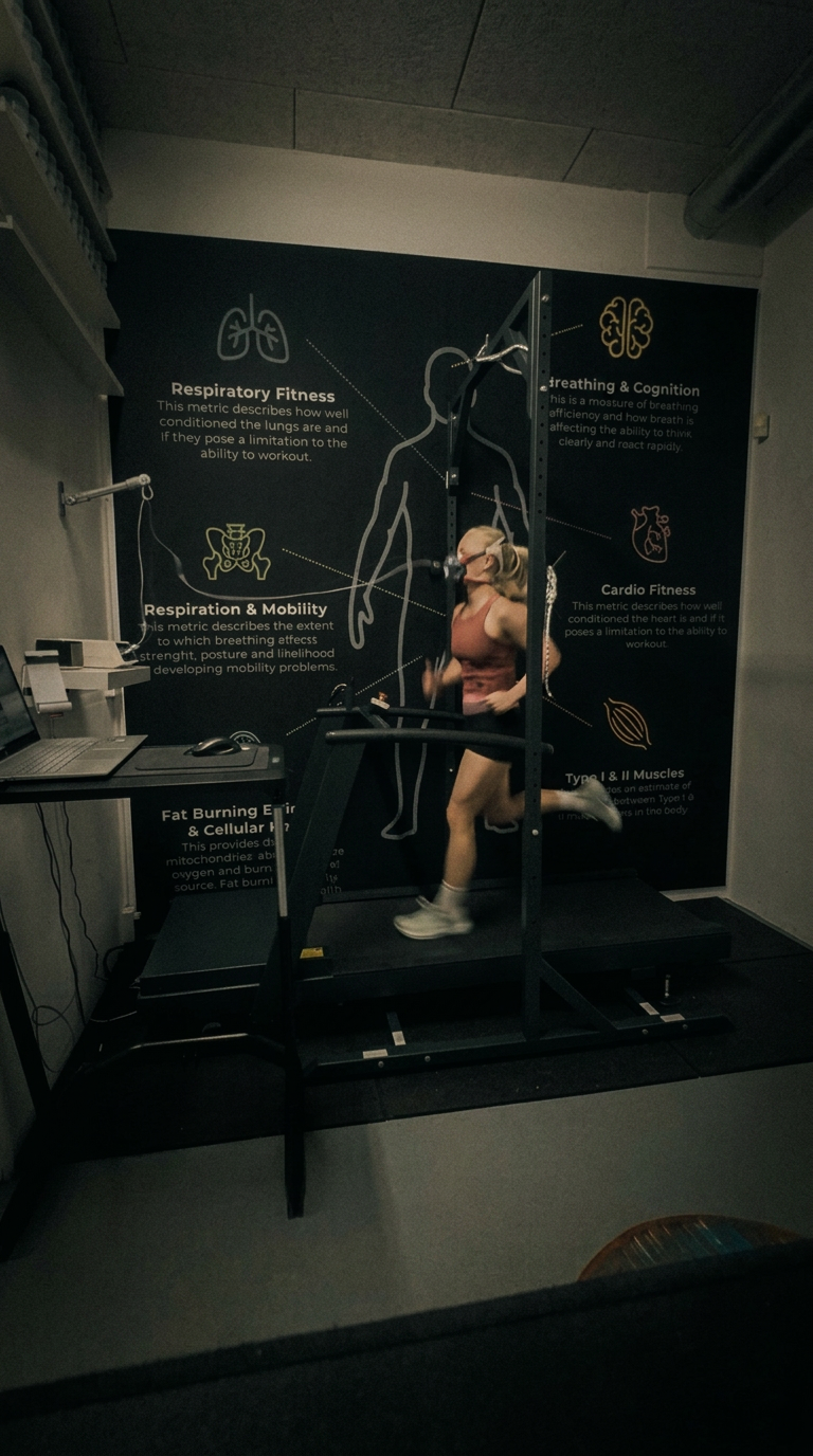 VO2 max testing in the lab